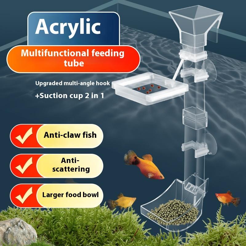 Aquarium Fertilizer - 【S】Transparent Fish Tank Shrimp Snail Food