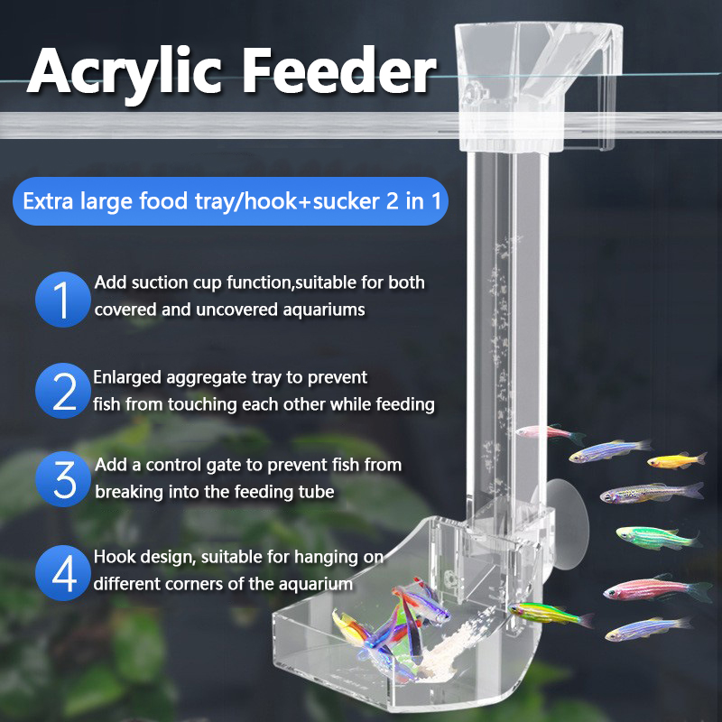 Aquarium Acrylic Feeding Tube  - огляд і ціна Aquarium Fertilizer