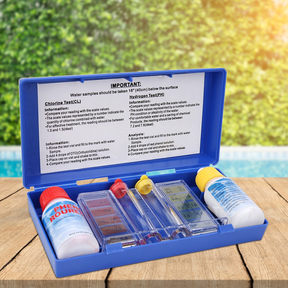 PH Chlorine Water Quality Test - огляд і ціна Aquarium Liquid Carbon