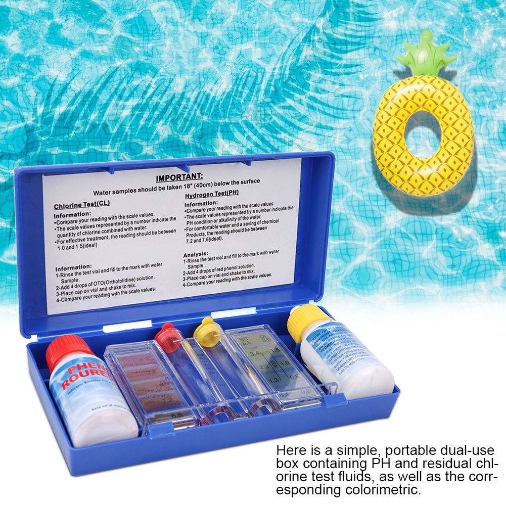 PH Chlorine Water Quality Test - огляд і ціна Aquarium Liquid Carbon