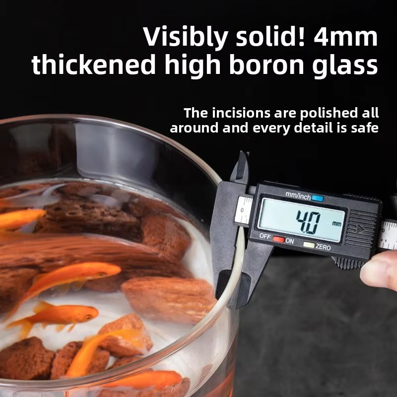 Round Glass 15L Fish Tank Whol - огляд і ціна Live Plant Aquarium