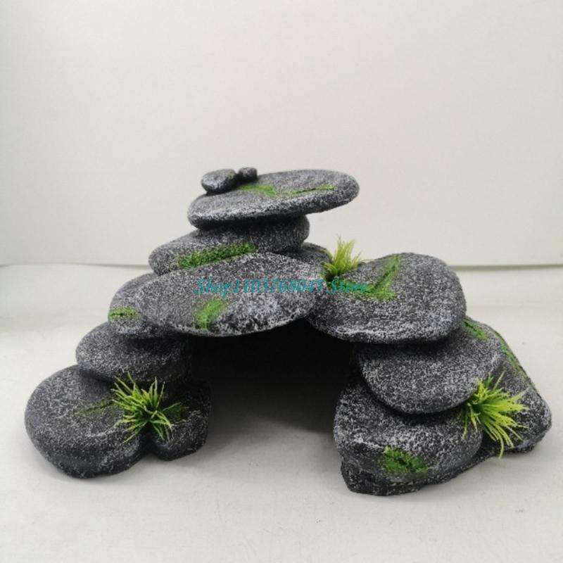 Aquariums Rock Stone Cave Deco - огляд і ціна Aquarium Moss