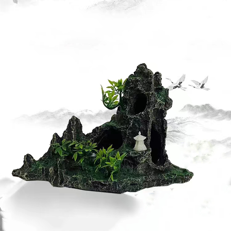 Resin Aquarium Rockery Mountai - огляд і ціна Aquarium Driftwood