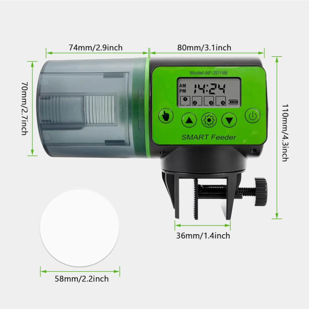 Automatic Fish Tank Feeder Int - огляд і ціна Aquarium Fertilizer