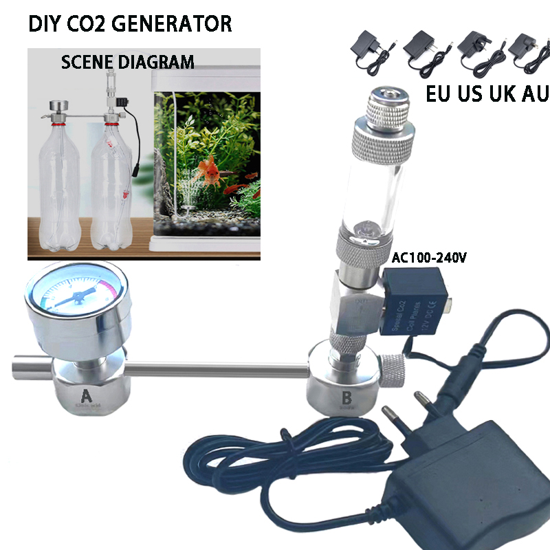 Aquarium DIY CO2 Generator Sys - огляд і ціна Aquarium Liquid Carbon