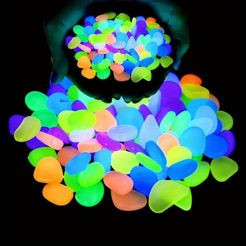 100/500pcs Glow In The Dark Pe - огляд і ціна Plant Aquarium Pot