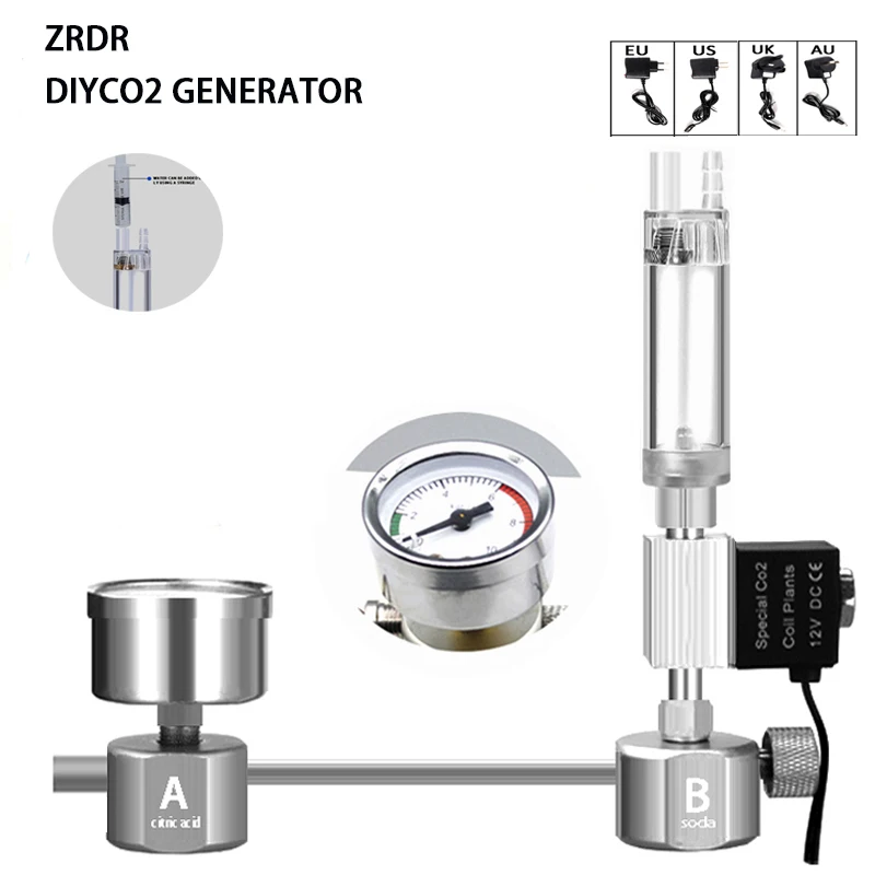 Aquarium DIY CO2 Reactor Gener - огляд і ціна Aquarium Liquid Carbon