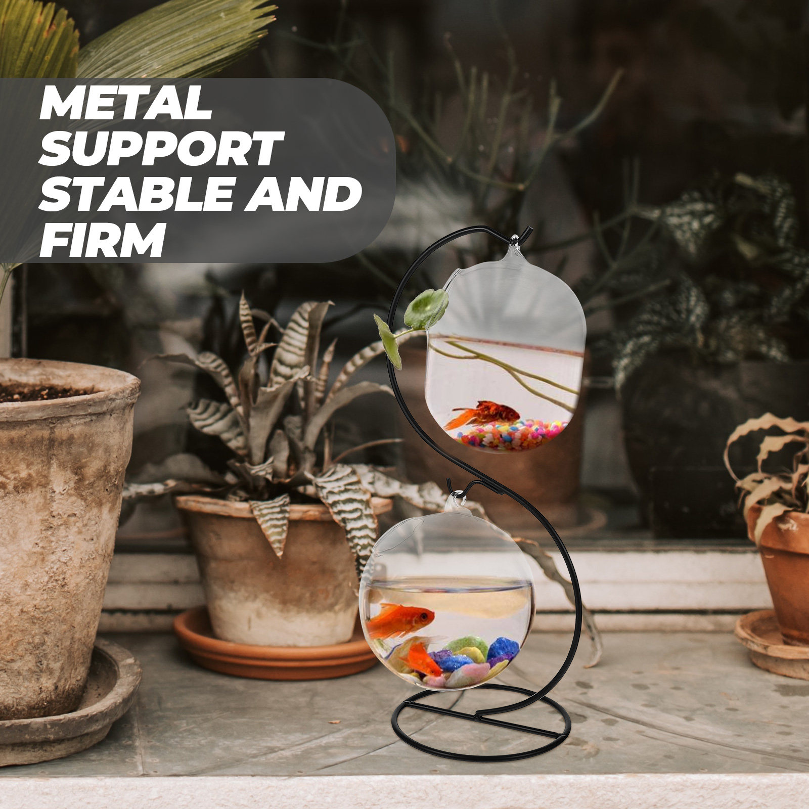 1Set Desktop Fish Tank Multi-F - огляд і ціна Planted Tank