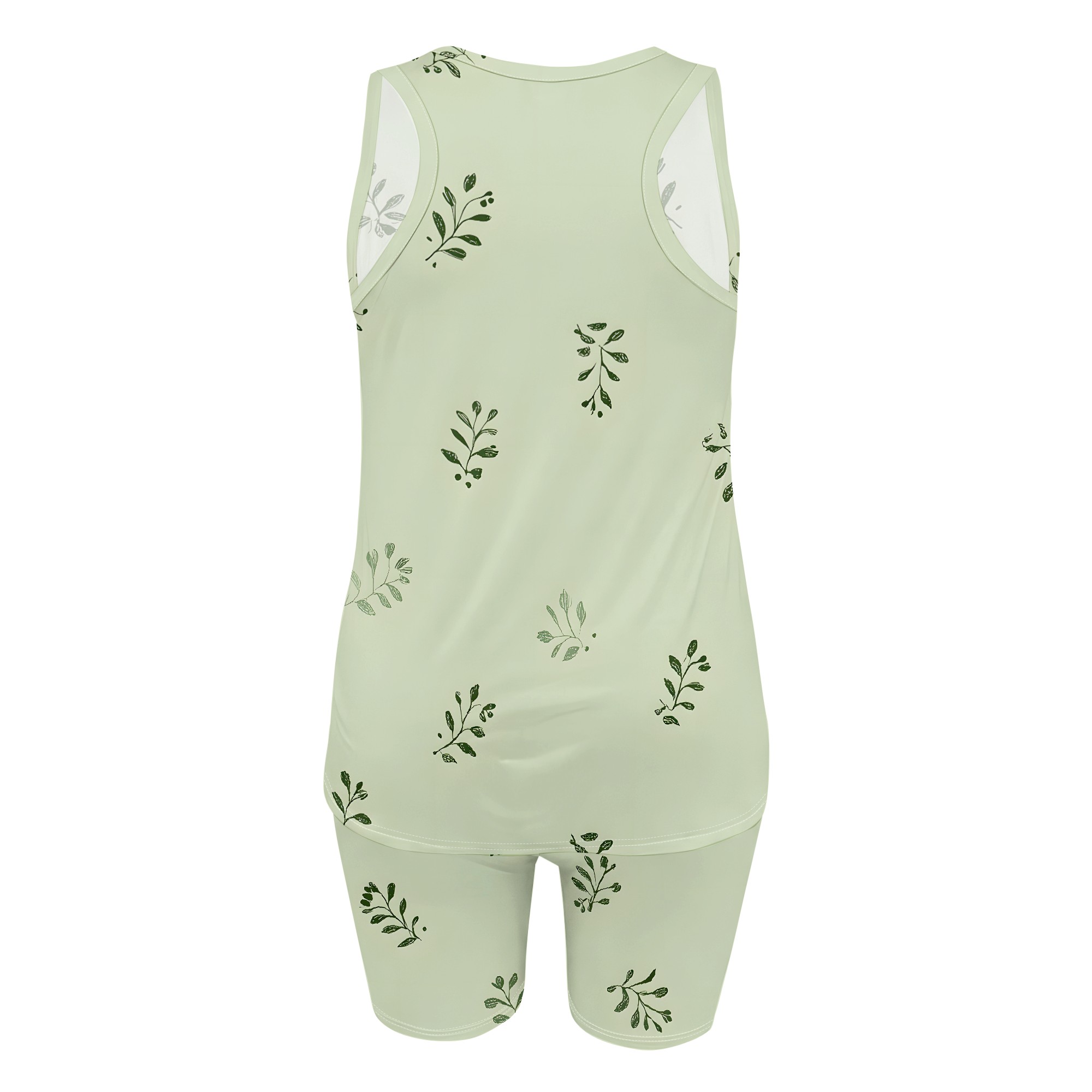 Leaf Print Tank Top and Shorts - огляд і ціна Planted Tank