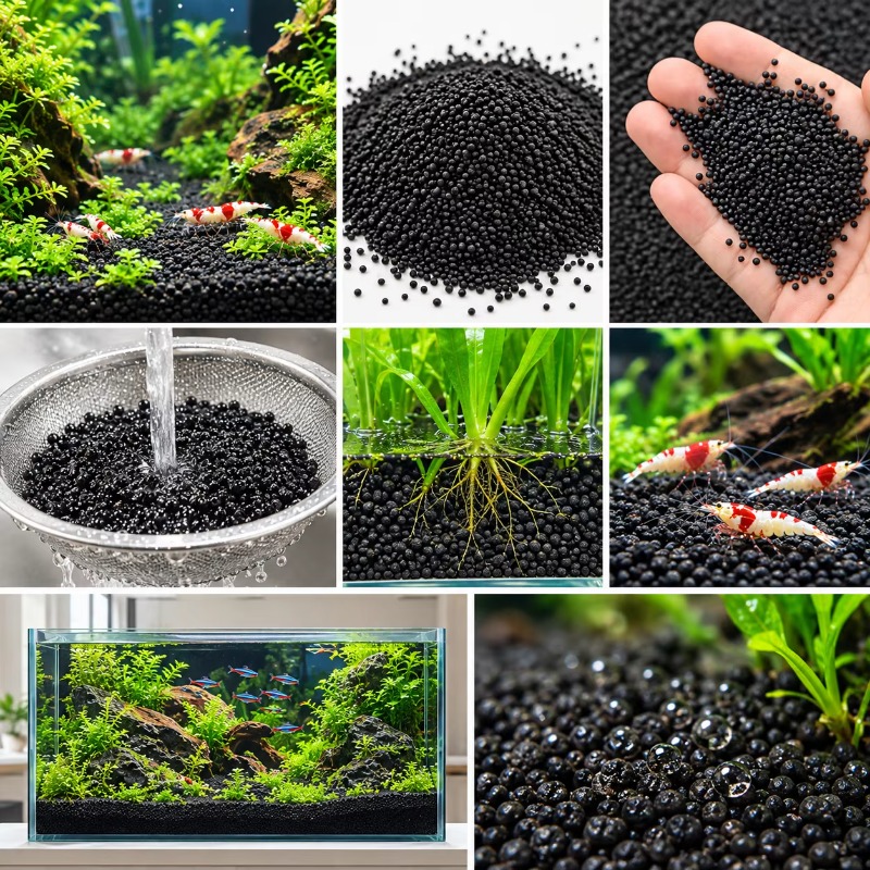 Black Aquarium Substrate Soil  - огляд і ціна Aquarium Planted Tank Filter