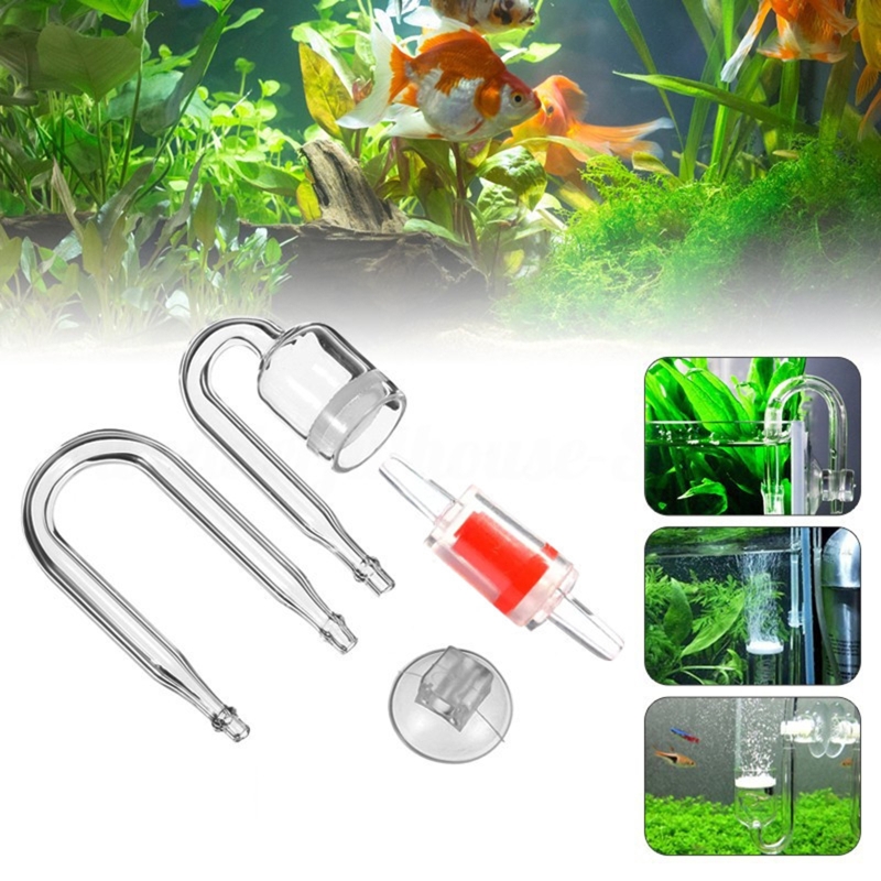 4pcs Set DIY CO2 Diffuser For  - огляд і ціна Live Plant Aquarium
