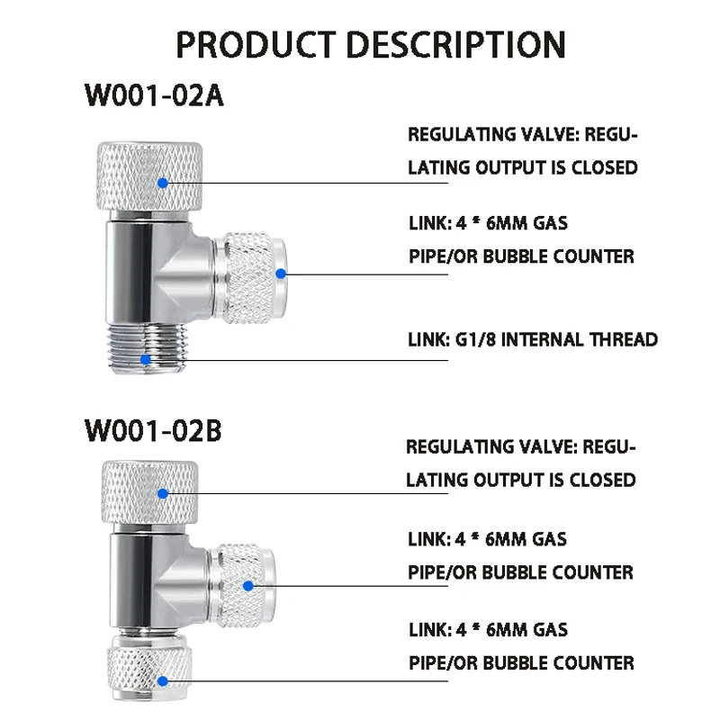 ZRDR High Quality Needle Valve - огляд і ціна Aquarium Liquid Carbon