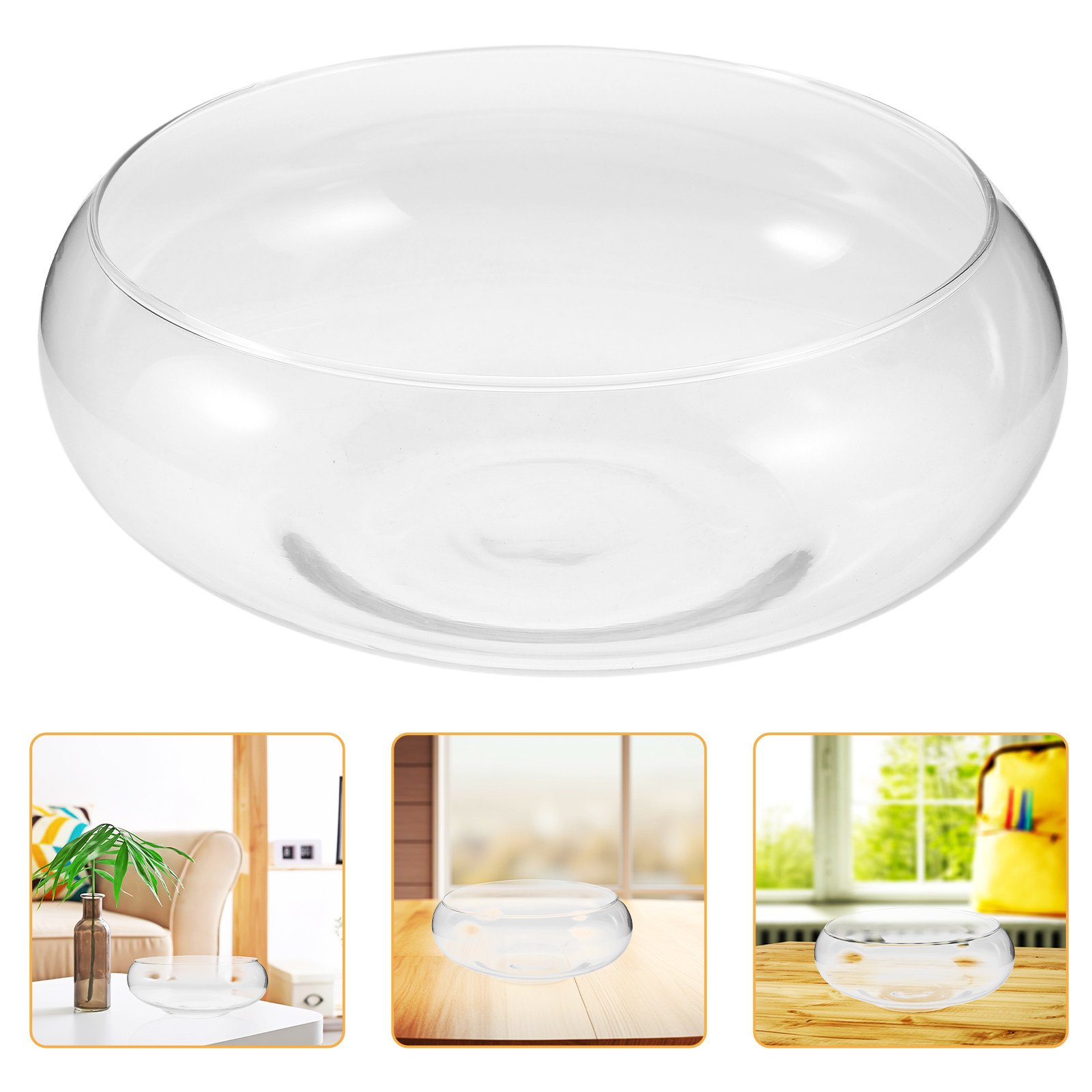 Glass Hydroponic Planter Bowl  - огляд і ціна Planted Tank