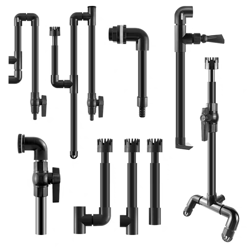 PVC Black Fish Tank Water Pipe - огляд і ціна Aquarium Driftwood
